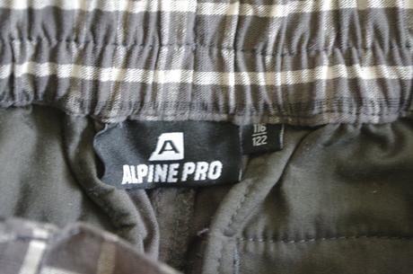 Nenosené detské turistické nohavice, alpine pro,116