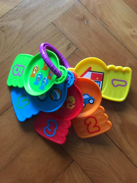 Hračka pre bábätko - kľúče, 