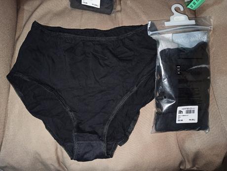 Dámske bavlnené nohavičky, 5 kusov v balení, miss fiori,xl / xxl