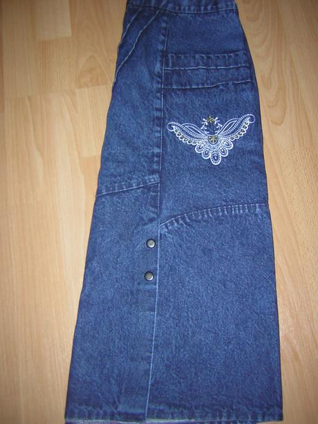 Riflová sukňa, xxl