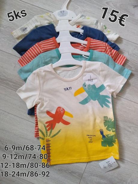 Detské veci z anglicka výpredaj ceny za 1/2, 104–116 / 122–134 / 68–80 / 86–98