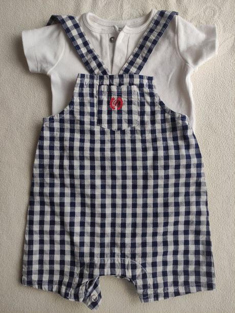 Súprava - nohavice na traky + tričko, river island,68