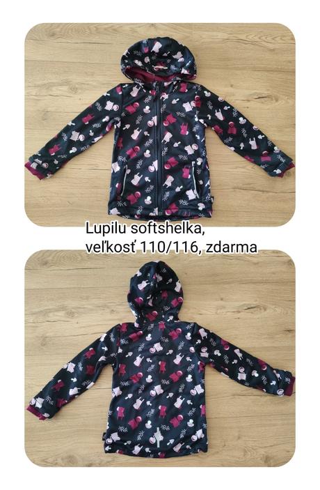 Lupilu softshelka, veľkosť 110/116, lupilu,110