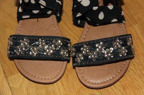 Sandálky s kamienkami, next,30