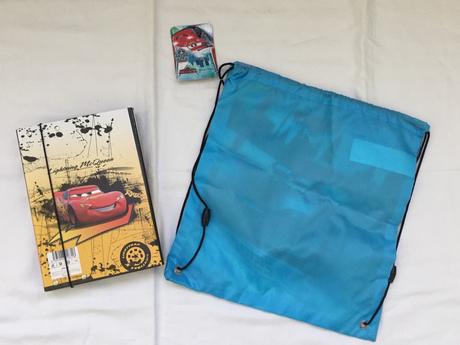 Vrecko na topánky + školské dosky, 