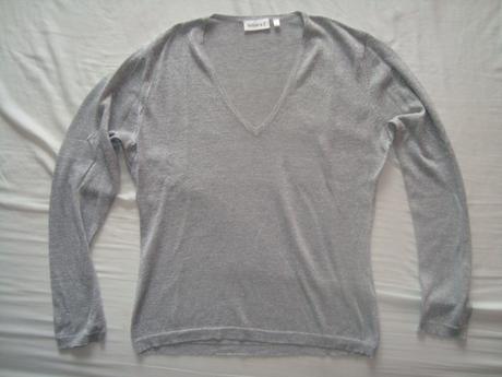 Sivo-strieborny sveter, yessica,m