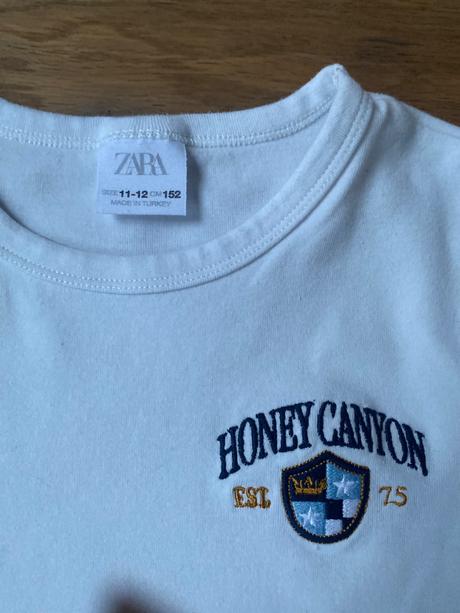 Dievcenske tricko, zara,152