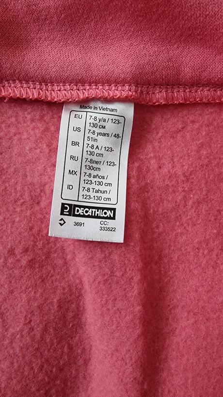 Suprava top stav zateplena, decathlon,128