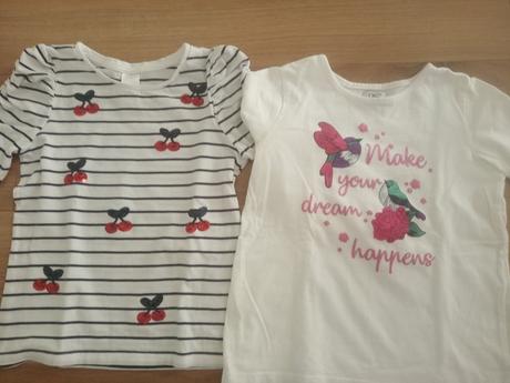 Tričká s dlhým rukávom 3 eurá / ks, 122