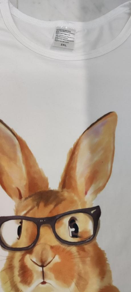 Tričko s králikom, xxl