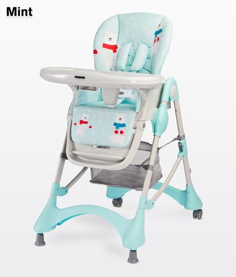 Caretero jedálenská stolička magnus new mint, caretero