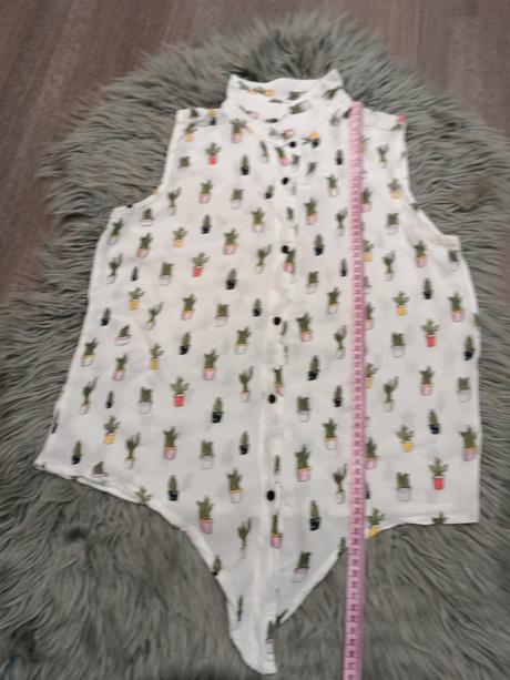 Košeľa s viazaním vpredu veľ. 164, 164