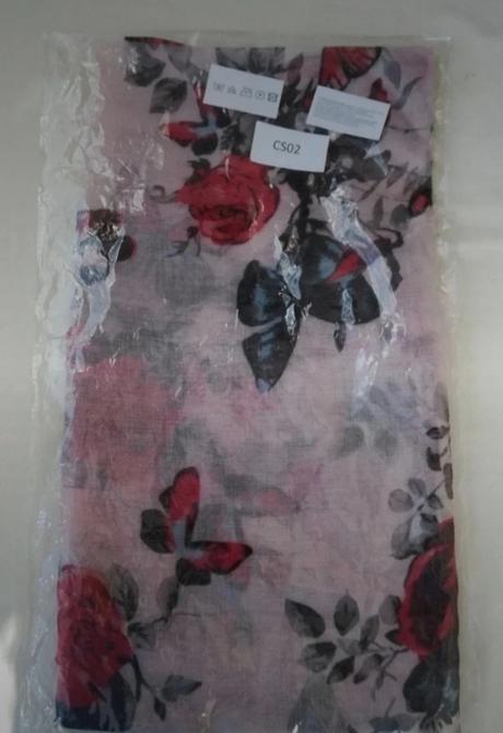 Šatka, ružovo- fialová, 