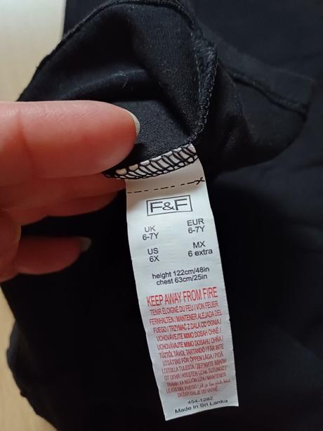 Basic čierne šaty, f&f,122