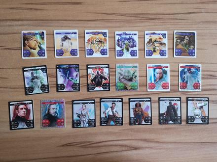 Kartičky star wars kaufland, 