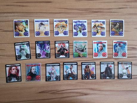 Kartičky star wars kaufland, 