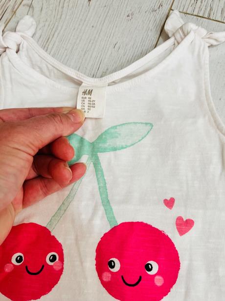 Tričko s krátkym rukavom dievča 92 4ks, 92