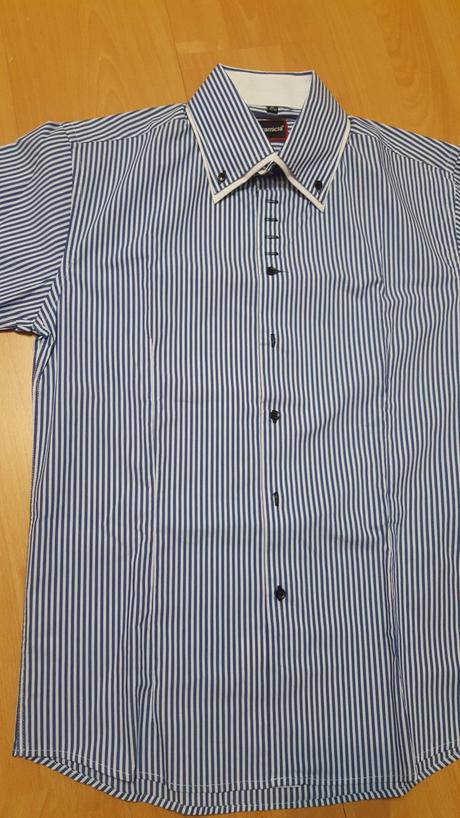 Prúžkovaná košeľa 43-44, 43
