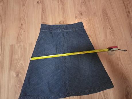 Riflová sukňa, vero moda,34