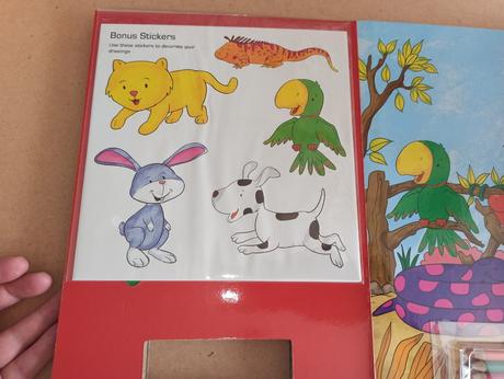 Pets - stencil activity book, 