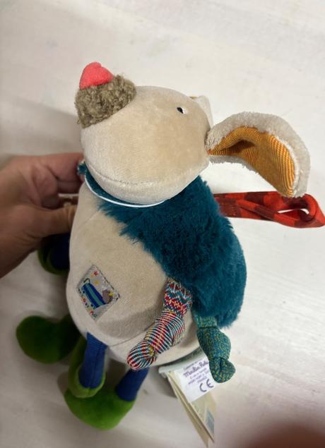 Moulin roty plyšovy aktivity hudobny psik,