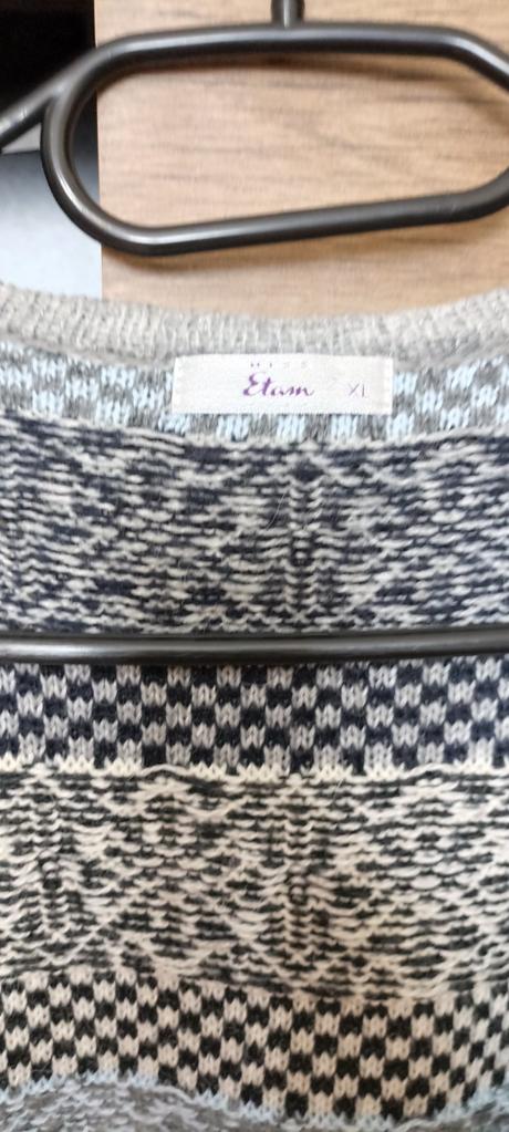 Nádherný sveter/kardigán, etam,xl
