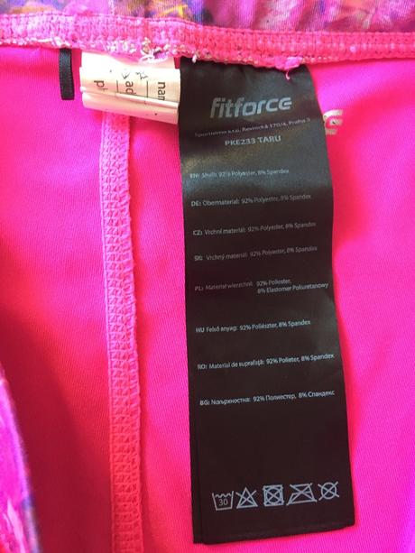 Športový set fitforce veľ.164/170, 164