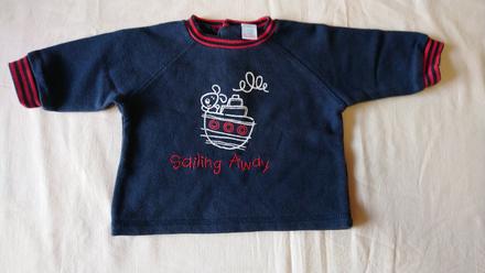 Detská mikina, adams. loďka, adams,62