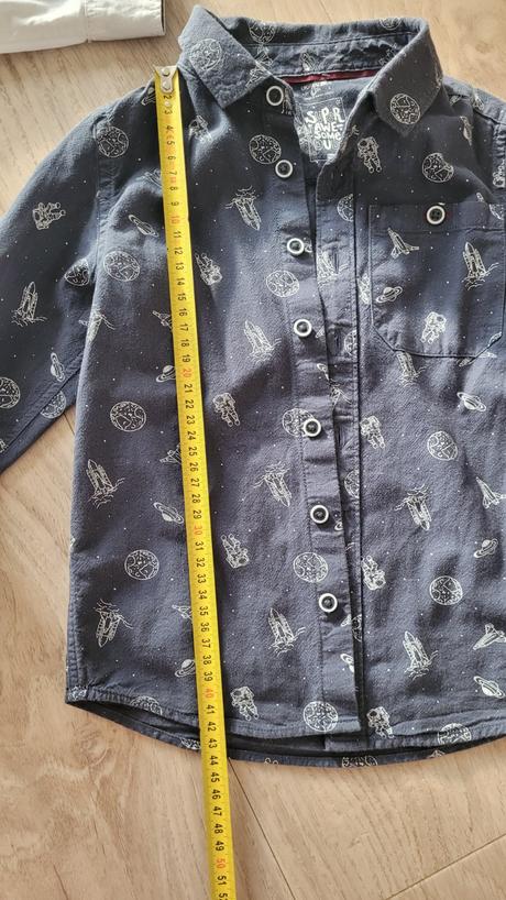 Kosele biela h&m a modra f&f, h&m,110