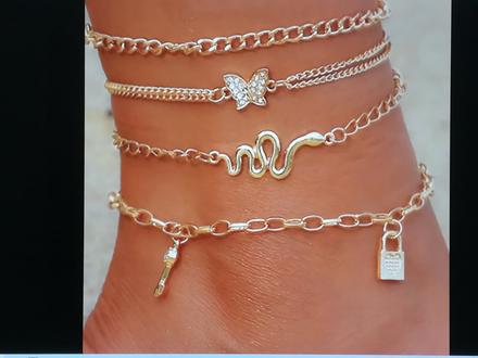 Retiazka na nohu 40 - 4 kusy,