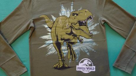 Tričko dr jurassic world, h&m,134