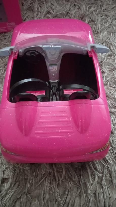 Barbie auto 2x, 