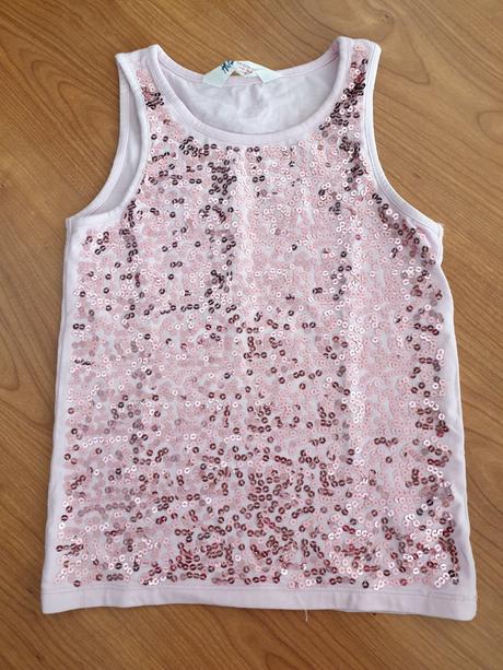 Hm trblietave tricko 122/128, h&m,122