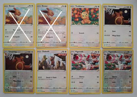 Pokémon karty "evolving skies" (4), 