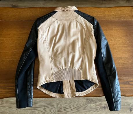 Kožená bunda zara basic, zara,xs