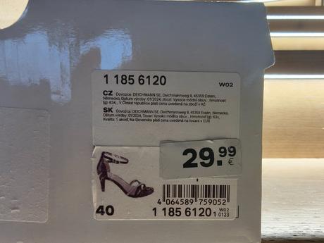 Úplne nové dámske lodičky, veľ. 40, 40