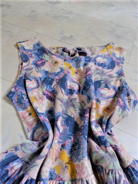 Tričkové šaty, 128