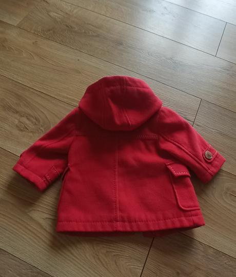 Dievčenský kabátik červený veľ. 62, next,62