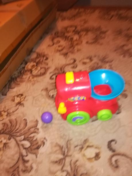 Hrací vláčik s loptickami, 