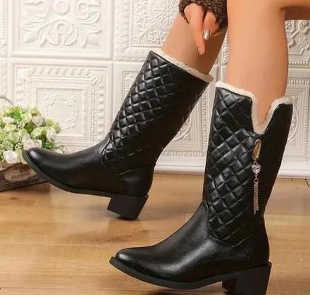 Čižmy s kožušinou-vypredaj skladu, 40