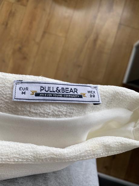 Sukňa na zips, pull&bear,m
