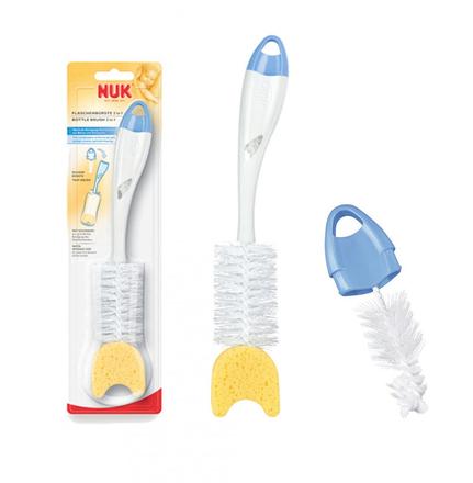 Nuk kefa na čistenie fliaš a cumlíkov 2v1 s hubkou, nuk