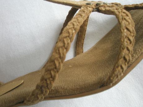 Kožené sandále z indie veľ. 7/41, 41