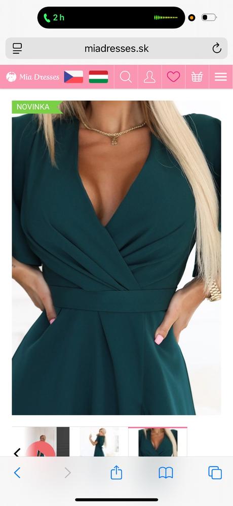 Mia dresses šaty, m