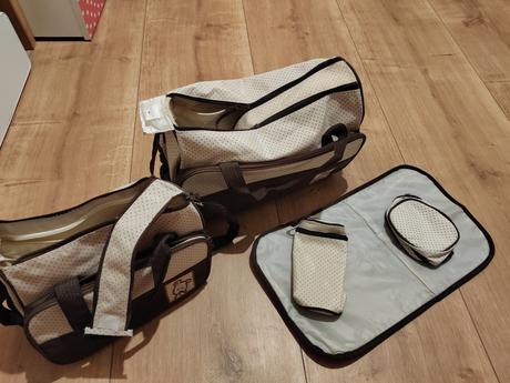 Prebaľovacie tašky,