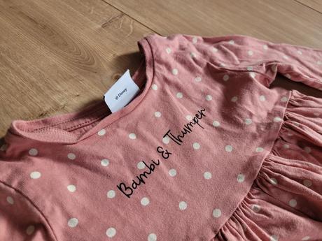 Dvoje bavlnené šaty bambi, disney,92