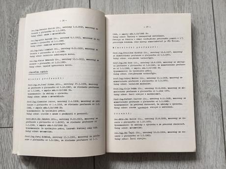 Brožura študijny program 1972-1973,