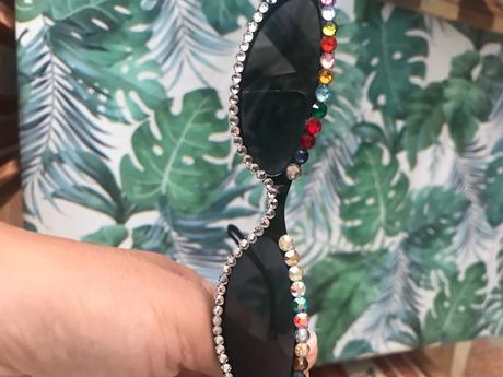 Slnečné okuliare s bohemian preciosa handmade,