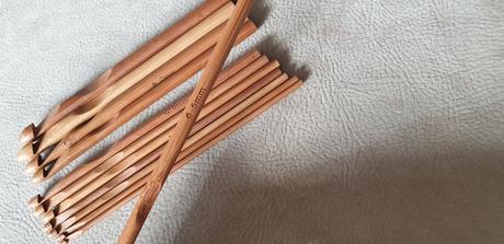 Bambusové háčiky nové balenie 12ks,