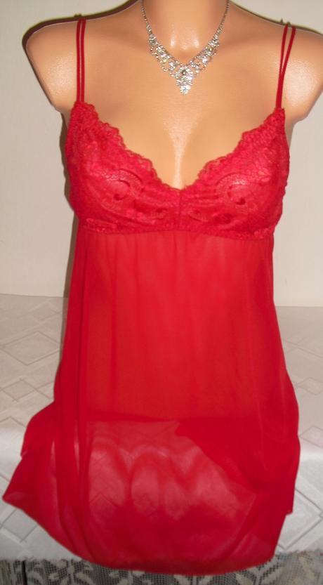 Esmara sexy cervena kosielka, esmara,s